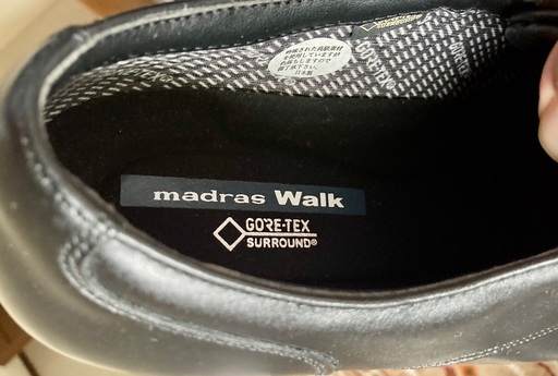 革靴　マドラスウォーク　Madras walk business MW5604S　ゴアテックスサラウンドで雨の日も晴れの日も快適なビジネスシューズ
