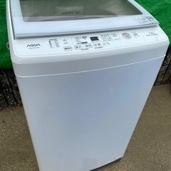 お薦め品‼️インバータ搭載‼️分解洗浄済み‼️AQUA洗濯機7kg2021年