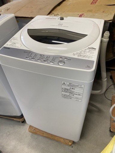 お薦め品‼️分解洗浄済み‼️東芝洗濯機5kg 2019年