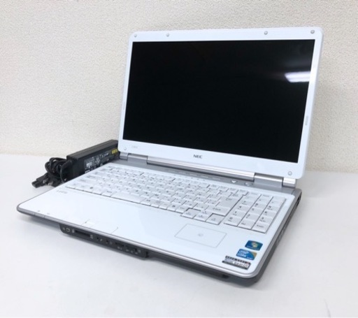 IPK-239【極美品】NEC LaVie ノートパソコン Core i5 Win7 LL750/A 無線LAN Blu-ray対応 HDMI 初期化済み 充電ケーブルセット