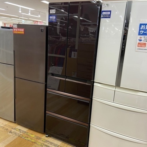 ６ヶ月保証　MITSUBISHI　6ドア冷蔵庫　【トレファク岸和田店】
