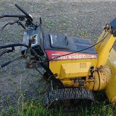 受付終了 ジャンク品 部品取り 除雪機 スズキSS555