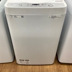 直接取りに来てOK【保証期限内】美品 SHARP全自動洗濯機7kg SHARP（シャープ） 全自動洗濯機 穴なし槽シリーズ｜ES-GE7J-S