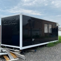 アルミ断熱材入りコンテナ　個人事務所兼作業所・物置件倉庫・趣味の小屋等 改装済