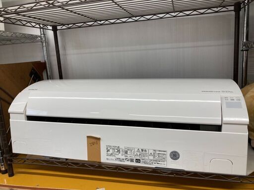 ☆中古￥28,500！【会員価格￥23,800】HITACHI　日立　ルームエアコン　家電　2018年製　RAS-G25H(W)型　【BG150】