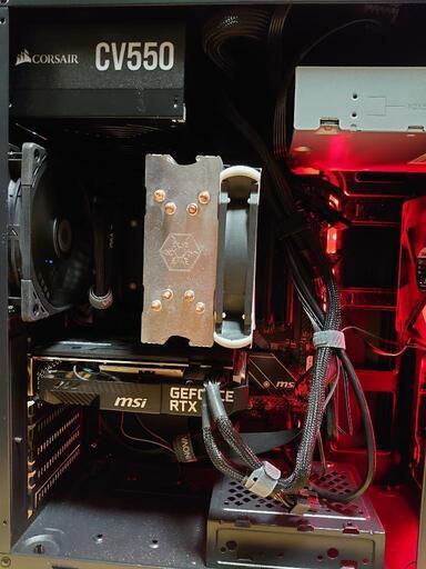 自作ゲーミングPC/Ryzen5 3600X/16G/RTX3050 自作ゲーミングPC/Ryzen5 3600X/16G/RTX3050
