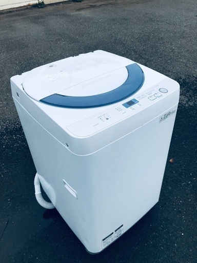 ♦️EJ1751番SHARP全自動電気洗濯機 【2016年製】