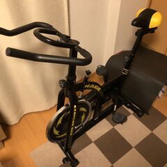 【ネット決済】スピンバイク　室内自転車　HAIGE　静音