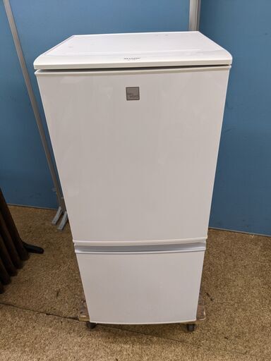 2017年製 SHARP 冷凍冷蔵庫 137L SJ-14E4-KW つけかえどっちもドア 単身 一人暮らし