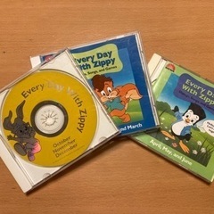 DWE エブリデイ・ウィズ・ジッピー DVD全4巻 CD3巻