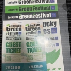 ひたちなか luckyfes GREENfestival 1枚チケット