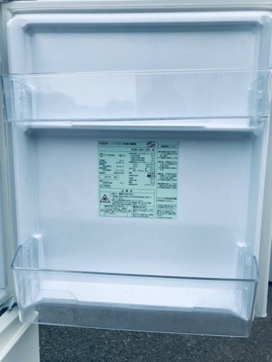 ✨2018年製✨1760番 AQUA✨ノンフロン冷凍冷蔵庫✨AQR-16H‼️ - 冷蔵庫 