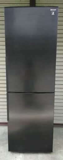 シャープ 2ドア冷凍冷蔵庫  SJ-PD31H-B 310L 2022年製 アコールブラック 配送無料