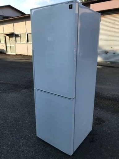 ②♦️EJ1498番 SHARPノンフロン冷凍冷蔵庫