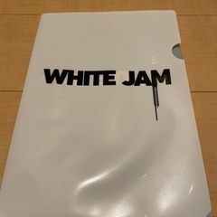 WHITE JAM ロゴクリアファイル