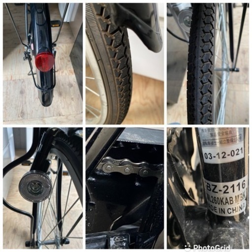 お薦め品‼️高年式‼️NACKY 自転車26インチ 2021年