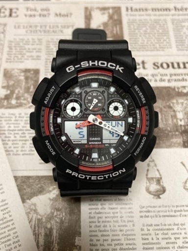 【お値引き】☆Ｇショック時計　SHOCK RESIST GA-100 美品