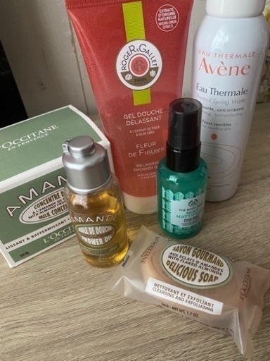 アヴェンヌ、ROGER & GALLET ロクシタン、THE BODY SHOP