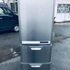 ①1668番 三菱✨ノンフロン冷凍冷蔵庫✨MR-TJ38ML-T‼️