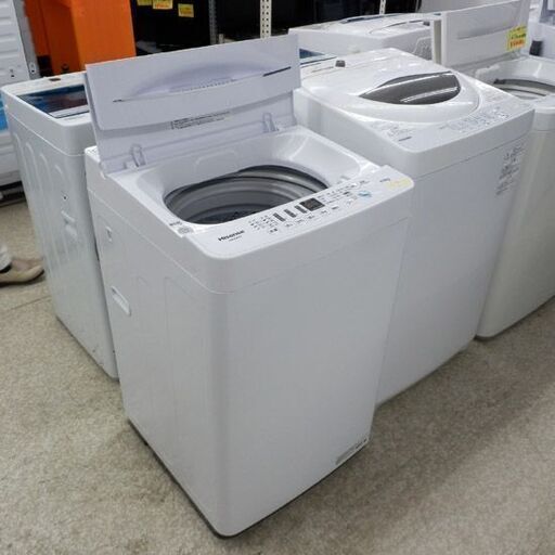 洗濯機 4.5kg 2019年製 ハイセンス HW-E4503 札幌 西野店