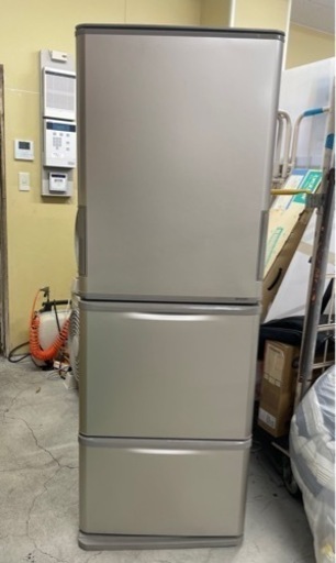 【相談中】SHARP/シャープ SJ-W353G-N 3ドア冷蔵庫 350L 2020年製 グレー 冷蔵冷凍庫