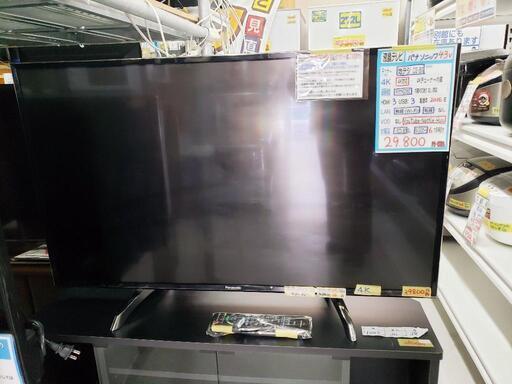 Panasonic（パナソニック）液晶テレビ 43V 2016年製【6ヶ月保証付】4K対応 [クリーニング済・動作チェック済] 管理番号82207