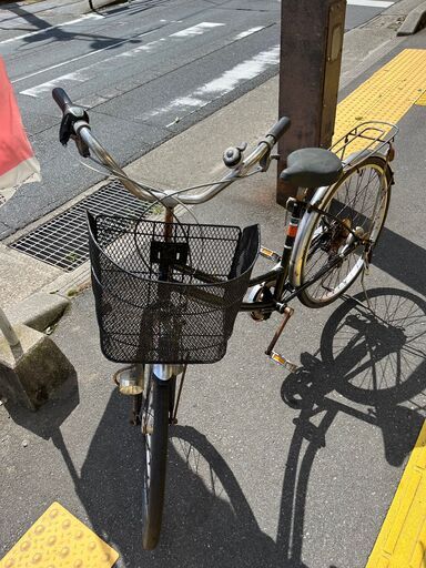 リサイクルショップどりーむ鹿大前店】No.273 自転車 六段変速ギア付き