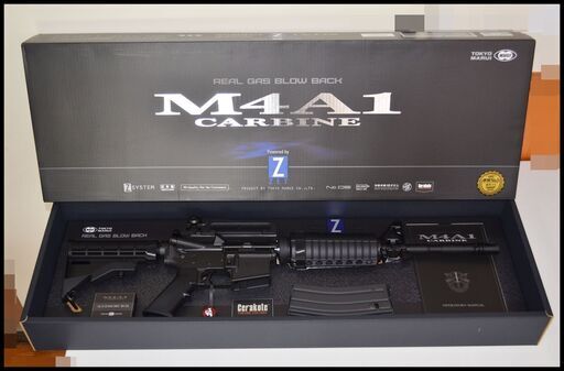 未使用 東京マルイ M4A1 CARBINE カービン No.05 GBB ガスブローバックマシンガン ガスガン