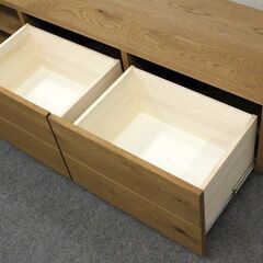 unico/ウニコ ADDAY/アディ TVボード 天然木 無垢 W1600 底目地仕上げ