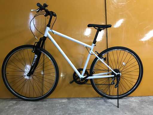 福岡）福岡市東区より 　KAITO　軽快車　自転車　白　ペダル無し