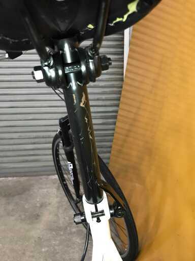 福岡）福岡市東区より 　KAITO　軽快車　自転車　白　ペダル無し