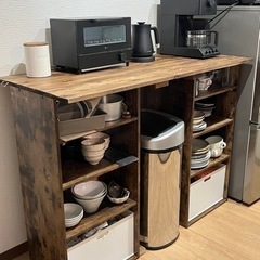 【DIY】キッチンボード　キッチンカウンター　ニトリ