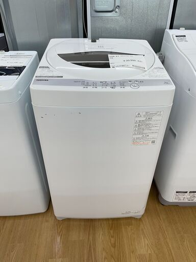 ★ジモティ割あり★洗濯機　東芝　AW5G9　5kg　2021年製　SJ392
