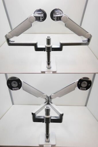 ■未開封品■ Humanscale（ヒューマンスケール） / モニターアーム / M/Connect 2 / KCMFW / M/Flex / X2BNMWETBETB12 / セットのお買得品!