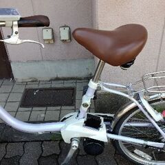 本体のみ)Panasonic [VIVI SS]20吋 電動アシスト自転車 内装3段/パープル