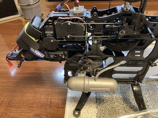 HIROBO SDX SWM-System 50クラスエンジン搭載 プロポ・始動キット込み