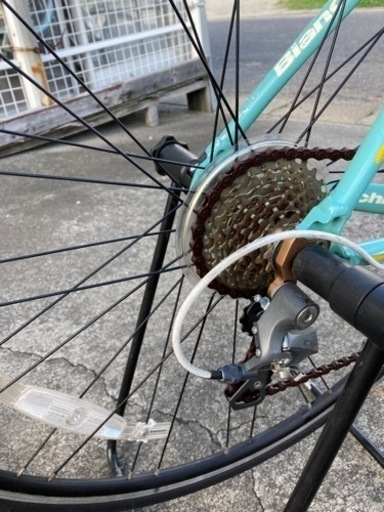 B ianchi 16段変速53cm via nirone 7