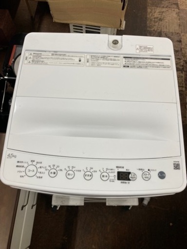 ◼️【中古品】2020年製 Haier BW-45A 洗濯機 4.5ｋｇ