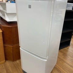 I483 ☆ MITSUBISHI 冷蔵庫 (146) 2ドア 2016年製 ⭐動作確認済  