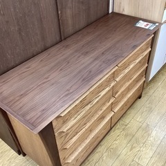 KG-94【新入荷　アウトレット】近藤工芸　ローチェスト　ウォールナット　レッドオーク材