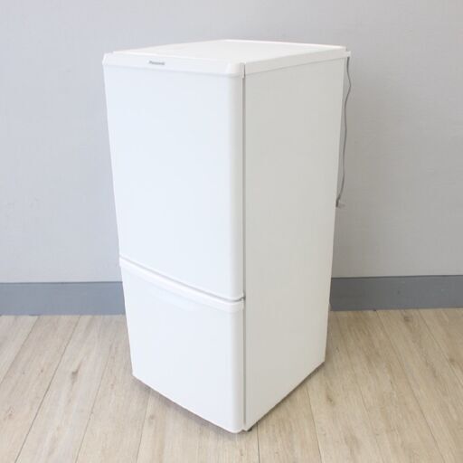 【神奈川pay可】T159)【美品】Panasonic パーソナル冷蔵庫 NR-B14CW 単身用 138L ホワイト 2020年製 パナソニック 2ドア 右開き 冷蔵 冷凍