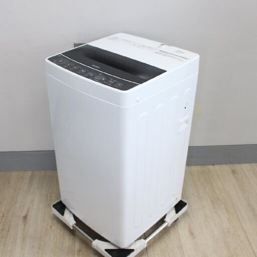 【神奈川pay可】T162) Haier 洗濯5.5kg 2020年製 縦型 全自動洗濯機 ハイアール JW-C55D ホワイト 上開き 洗濯 掃除 家電 しわケア