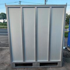 コンテナ倉庫　ガルバコンテナ　建設現場倉庫　家庭用　自転車バイク収納