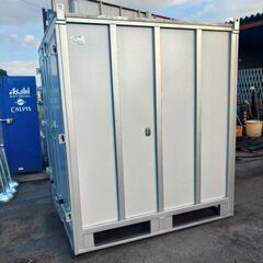 コンテナ倉庫　ガルバコンテナ　建設現場倉庫　家庭用　自転車バイク収納