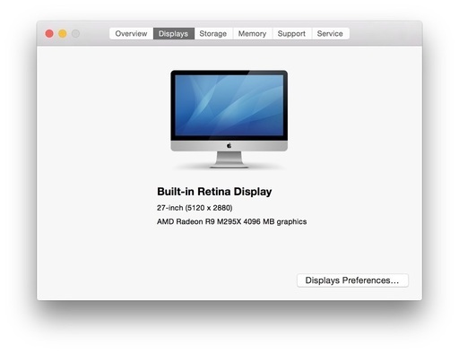 Apple iMac Retina 5K 27inch Late 2014