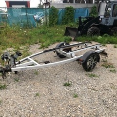軽ボートトレーラー　抹消中書類あり