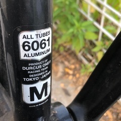 durcus one　ピストバイク