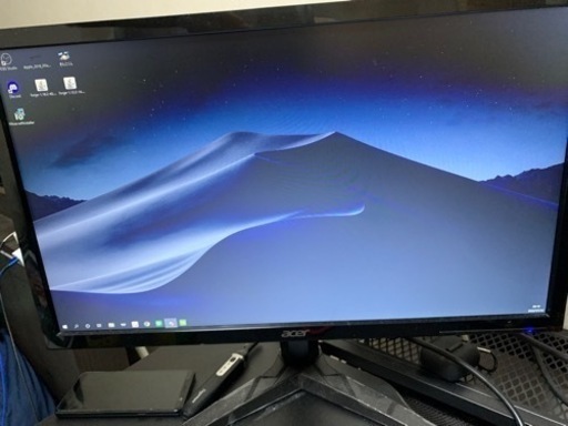 ※値段交渉Acer ゲーミングモニター 2枚セット 接続ケーブル付