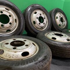 BS R202 205/75R16 113/111L LT】バリ溝 夏タイヤ【TOPY製 TK16X5.5J