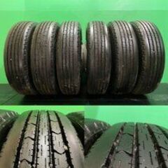 【BS R202 205/75R16 113/111L LT】バリ溝 夏タイヤ【TOPY製 TK16X5.5J 116.5-8TC 5H PCD203.2】 エルフ タイタン アトラス等　(MTT01) クレジットカード QRコード決済可能 BS R202 205/75R16 113/111L LT】バリ溝 夏タイヤ【TOPY製 TK16X5.5J